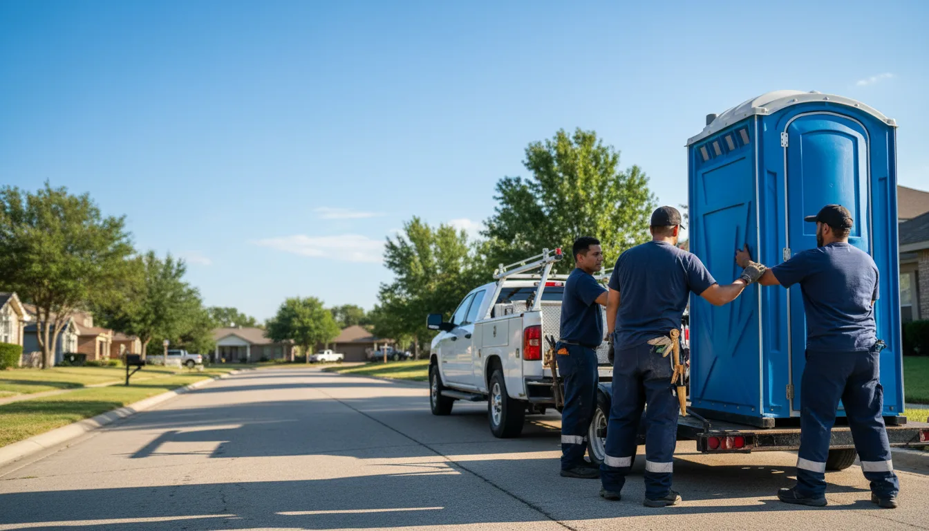 Portable Toilet Rental in Hargill, TX near me